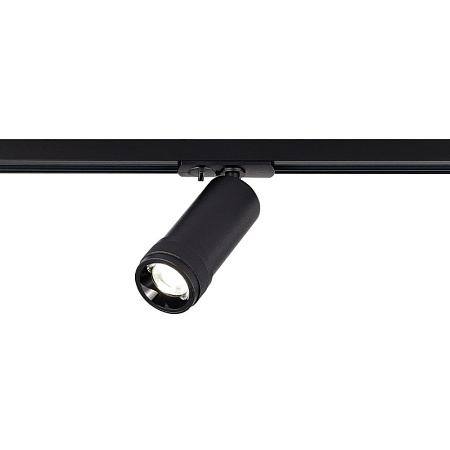 Св-к трек. Zoom Черный LED 1*20W 4000K 1 800Lm Ra 10-55° IP20 D65xH145 220V ST385.446.20 - фото