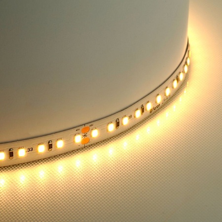 Лента светодиодная стабилизированная 120SMD(2835)/м 8Вт/м 48V 40000*10*1.22мм 3000К, IP20 LS420 FERON - фото