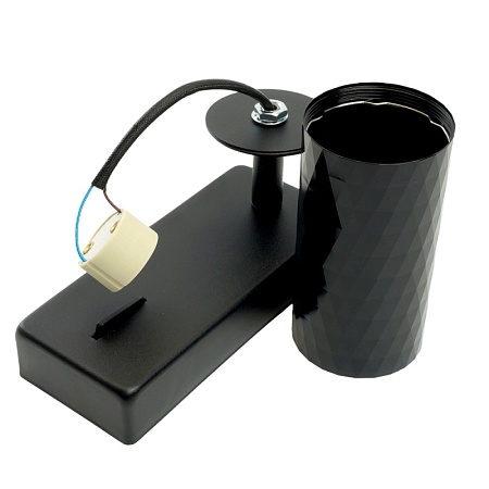 Светильник Feron ML1880 PRISM 35W, 230V, GU10, чёрный - фото