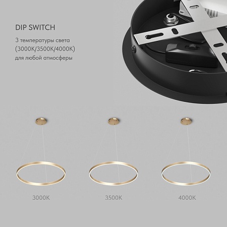 Потолочный подвесной светильник Denkirs DK6273-SG - фото