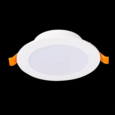 Св-к встр. Белый LED 1*12W 4000K 900Lm Ra80 110° IP20 D120xH30 220-240V ST210.548.12 - фото