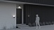 Настенный светильник (бра) Outdoor Bowery O574WL-01B - фото