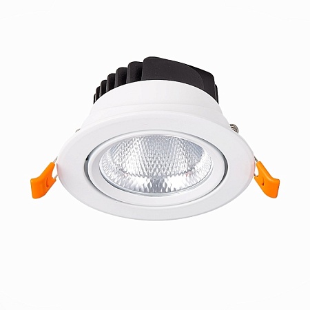 Св-к встр. Белый LED 1*24W 4000K 1 800Lm Ra80 36° IP20 D138xH88 220-240V ST211.548.24.36 - фото