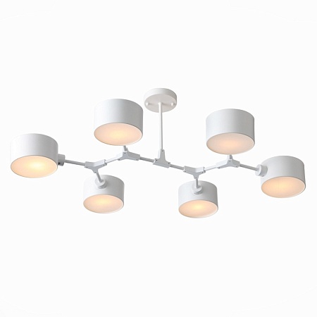 Светильник потолочный Белый/Белый E14 6*60W SLE183502-06 - фото