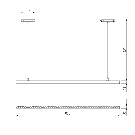 Slim Magnetic Трековый светильник 36W 4000K Vilo чёрный 85107/01 85107/01 Elektrostandard - фото