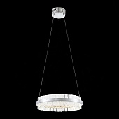 Светильник подвесной ST-Luce Хром/Хром, Прозрачный LED 1*34W 3000K SL383.103.01