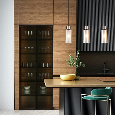 Подвесной акцентный светильник Eurosvet 50115/1 черный - фото