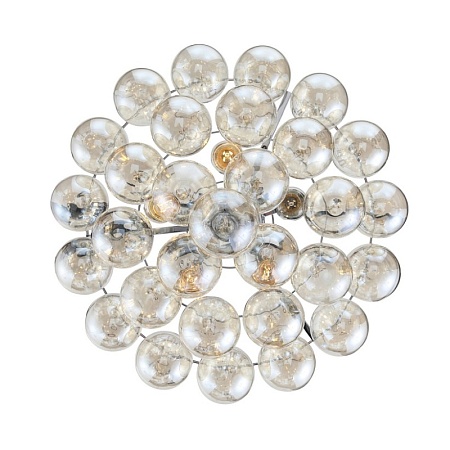 Светильник подвесной ST-Luce Хром/Коньячный E27 5*60W SL432.203.05 - фото