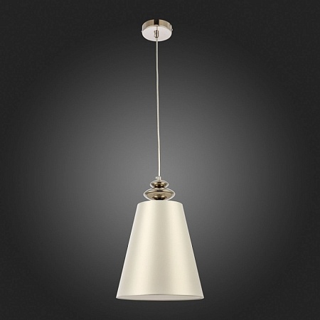Подвес Никель/Белый E27 1*40W SL1137.103.01 - фото