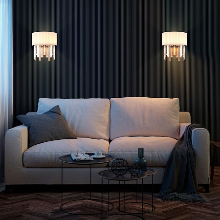 Настенный светильник Eurosvet 10122/2 хром - фото