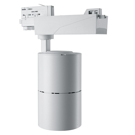 Светодиодный светильник Feron AL103 трековый на шинопровод 40W 4000K 35 градусов белый, 3х фазный серия MarketBright - фото