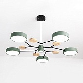 Люстра На Штанге Meade 6 Lamps Green Imperiumloft 207859-26