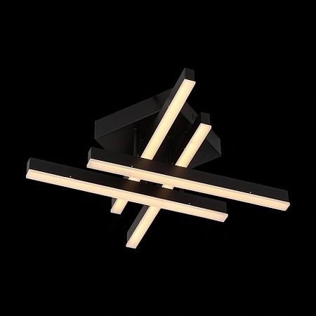 Люстра потолочная ST-Luce Черный/Черный, Белый LED 1*22W 3000K/4000K/6000K SL933.402.04 - фото