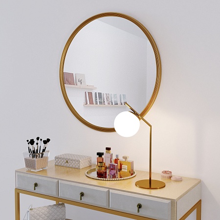 Настольный светильник Eurosvet 01082/1 латунь - фото