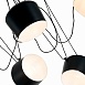 Светильник подвесной Черный/Черный E27 5*40W SLE120643-05 - фото