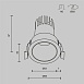 Встраиваемый светильник Technical DL116-10W-2.7K-W - фото