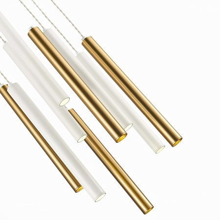 Светильник подвесной Белый LED 1*27W 4000K 2 295Lm Ra IP20 D350xH1 500 180-240V ST153.543.27 - фото