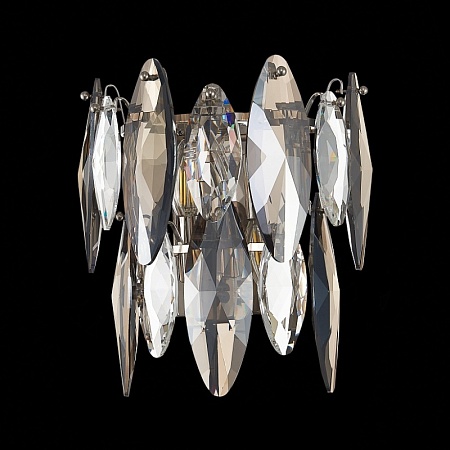 Бра ST-Luce Никель/Прозрачный E14 2*40W SL1227.101.02 - фото