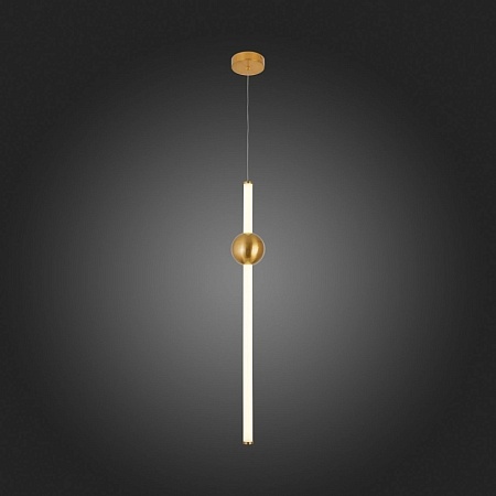 Светильник подвесной ST-Luce Золотистый/Золотистый, Белый LED 1*18W 4000K SL1222.213.01 - фото