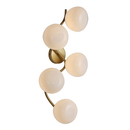 Светильник настенный ST-Luce Латунь/Белый G9 5*5W 4000K SL1519.301.05 - фото