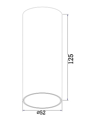 Потолочный светильник Technical FOCUS LED C056CL-L12B4K - фото