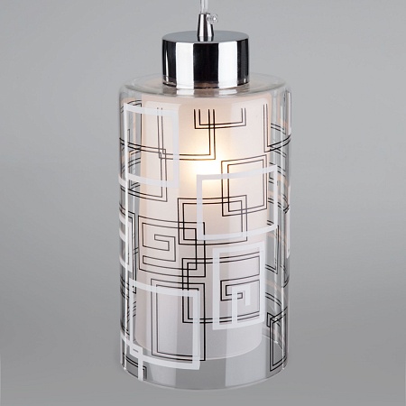 Подвесной акцентный светильник Eurosvet 50002/1 хром - фото