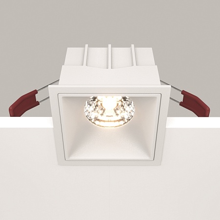 Встраиваемый светильник Technical Alfa LED DL043-01-15W3K-D-SQ-W - фото