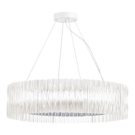 Светильник подвесной ST-Luce Хром/Прозрачный LED 1*87W 3000K SL6012.113.01 - фото