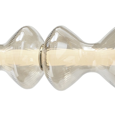 Светильник подвесной ST-Luce золото/коньячный LED 1*28W 3000K SL6136.243.01 - фото