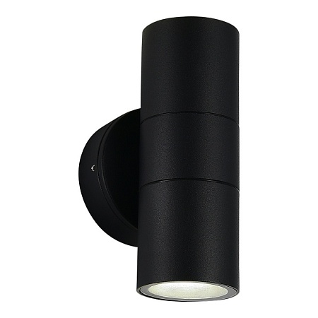 Светильник уличный настенный ST-Luce черный/белый GU10 2*50W SL9008.401.02 - фото