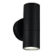 Светильник уличный настенный ST-Luce черный/белый GU10 2*50W SL9008.401.02 - фото