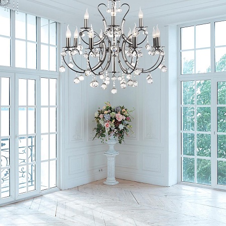 Подвесная люстра Arti Lampadari Romano E 1.1.12.600 NB - фото