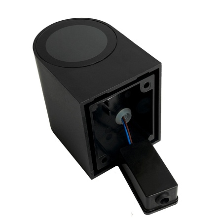 Светильник садово-парковый Feron.ONE DH014-P,на стену, GU10 220-240V, черный пластик - фото