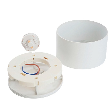 Светильник Feron AL136 трековый однофазный на шинопровод под лампу GX70, белый - фото