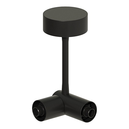 Потолочный токопроводящий угловой соединитель ST-Luce Черный ST1602.439.00 - фото