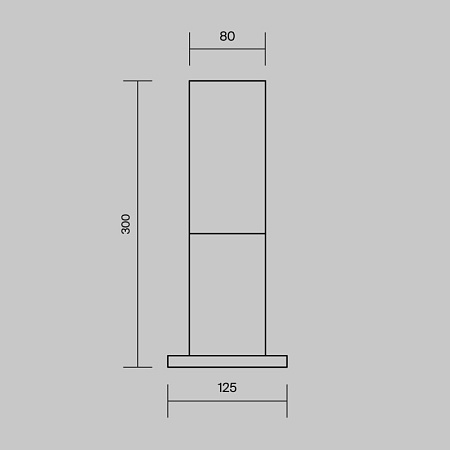 Ландшафтный светильник Outdoor Willis O418FL-01GR - фото