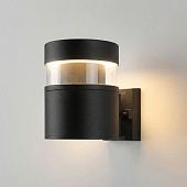 Уличный настенный светильник 1530 TECHNO LED 3000K чёрный 1530 TECHNO LED черный Elektrostandard
