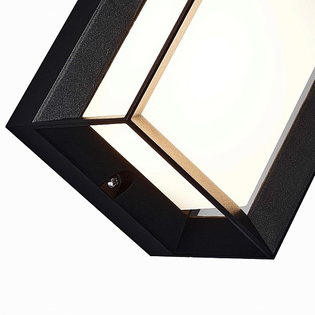 Светильник уличный настенный ST-Luce Черный/Белый LED 1*6W 3000K SL077.411.01 - фото