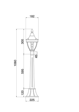 Ландшафтный светильник Outdoor Rivoli O026FL-01B - фото