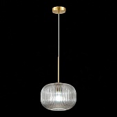 Подвес ST-Luce Латунь/Дымчатый E27 1*60W SL1154.303.01
