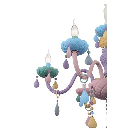 Люстра подвесная ST-Luce Разноцветный E14 6*40W SL1700.783.06 - фото