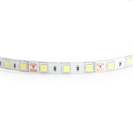 Светодиодная LED лента Feron LS607, 60SMD(5050)/m 14.4W/m 12V IP65 5m 6500К - фото