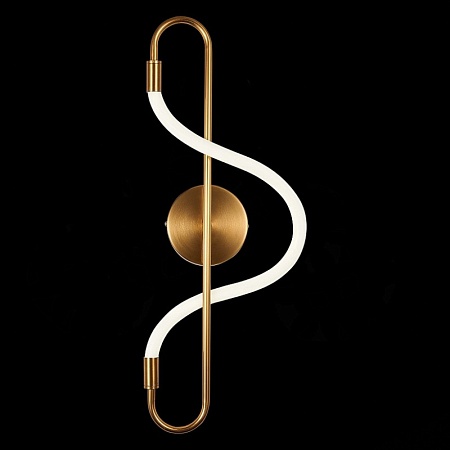 Светильник настенный ST-Luce Латунь/Белый LED 1*10W 4000K SL6102.301.10 - фото