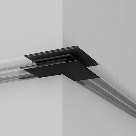 Коннектор внешний Exility накладной черный - фото