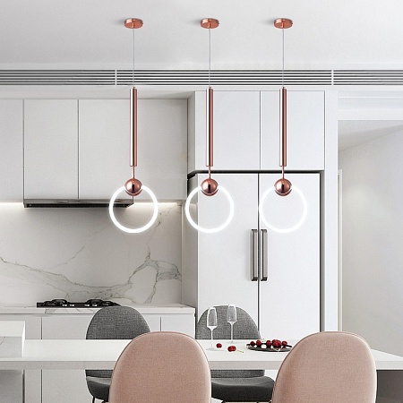Подвесной Светильник Ring L D30 Серебро Imperiumloft 178413-26 - фото