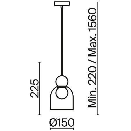 Подвесной светильник Freya Focus FR5220PL-01CH2 - фото