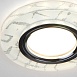 Точечный светильник с LED подсветкой 8371 MR16 WH/SL белый/серебро - фото