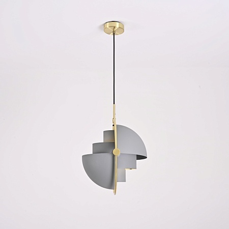 Люстра Louis Weisdorff Multi-Lite Pendant Gray Imperiumloft 123429-22 - фото