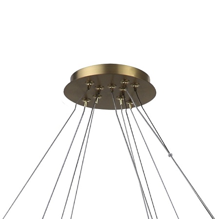 Светильник подвесной ST-Luce Латунь/Алебастр G9 14*5W 4000K SL1520.303.14 - фото