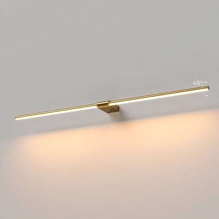 Светильник настенный поворотный светодиодный Luar 900 латунь 3000K 40153/LED Elektrostandard - фото